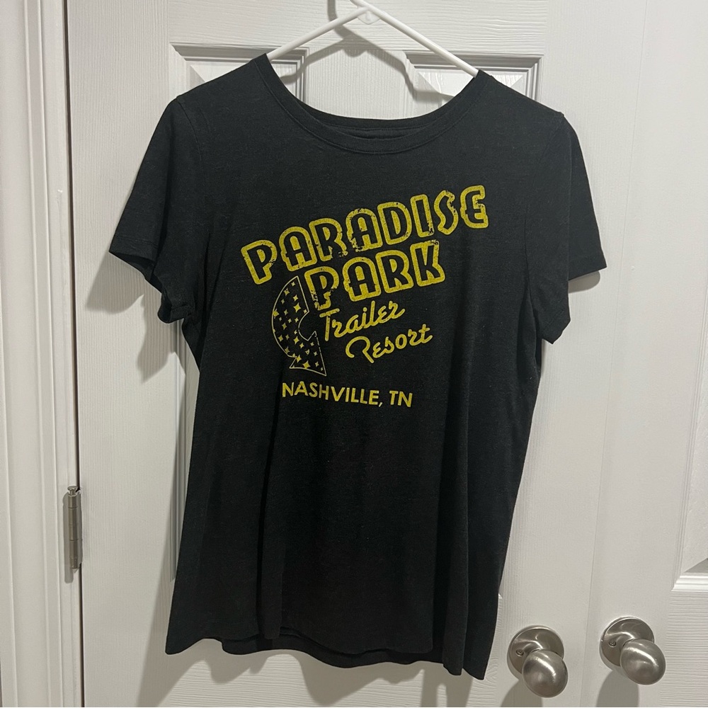 Black Paradise Park Graphic T-Shirt